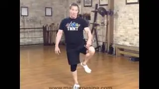 Nunchaku leg catch & leg role