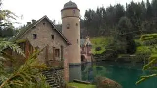 Um Schloss Mespelbrunn im Spessart