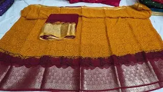 GET 10% SPOT DISCOUNT ON ALL VIDEOS SAREES | PURE GEORGETTE, WORK AND PRINTED SAREES | 8688637474