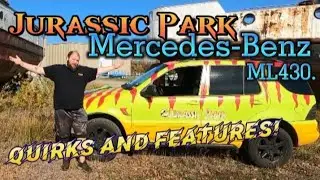 Jurassic Park Mercedes-Benz ML430 quirks and features. full walk around and drive!