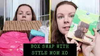 BOX SWAP WITH STYLE MOM XO || USA v IRELAND BOX SWAP