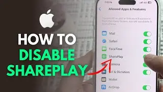 Как полностью отключить SharePlay на iPhone