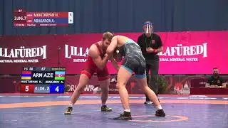 Repechage FS - 86 kg: H. MKHITARYAN (ARM) v. A. ABAKAROV (AZE)