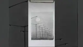 Street light drawing | easy drawing #art #shorts