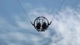 The SlingShot at Six Flags New England