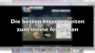 KOSTENLOS deutsche TV Sender im Internet gucken [Update 2013]