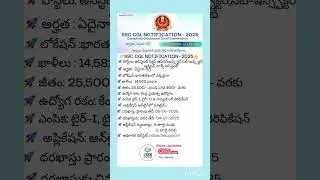 స్టాఫ్ సెలక్షన్ కమిషన్ CGL నోటిఫికేషన్ వచ్చేసింది / SSC CGL NOTIFICATION -2025