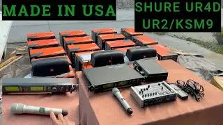 SHURE UR4D/KSM9 MADEIN USA JBL BASS PRO GO ..0963346614