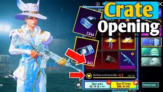 M416 glacier Back | 650 Classic Crate Opening / Wish level full chance to Get M4 Glacier & Mystic