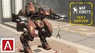 War Robots Test Server - NEW Prototype LIGHT ROBOT (including gameplay)