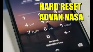 Hapus Pola Advan Vandroid Nasa 5202, Hard reset via recovery mode