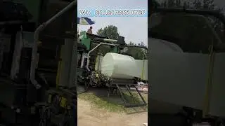 Silage baler, efficient agricultural machine