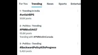 Trending Number 1 on Twitter in India | हक़ की लड़ाई | We want Justice