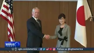 US Defense Secretary James Mattis visits Tokyo