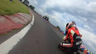 Finley Bardell - Fab racing practice day -  Clay Pigeon Raceway - July 2020