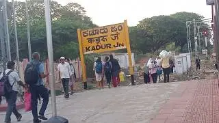 Part 5 Train journey KADUR Hubblli onboard 17309 VASCO DA GAMA express