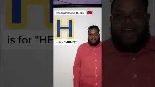 Trini Alphabet Series   H