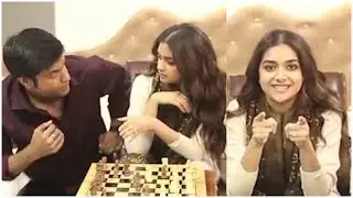 Keerthy Suresh & Vennela Kishore Playing Funny Chess Game | Rang De Team | TFPC