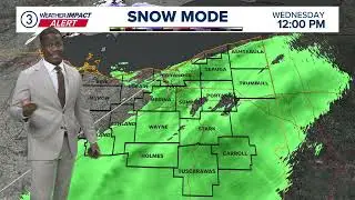 Cleveland weather forecast: A look at the timing of the incoming snow