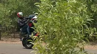 Bike Stunt learn Pulsar Ns black my friends 👌👌 😀