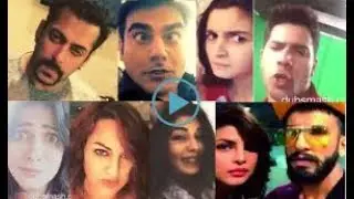 All Bollywood celebrity dubsmash collection