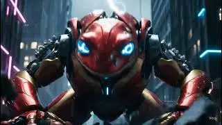Iron Frog: The Amphibious Avenger in Slow Motion | Cinematic VFX