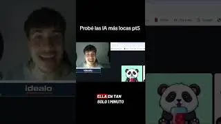 Prob&eacute; las IA m&aacute;s locas del mundo #parati #viralvideo #ias #inteligenciaartificial