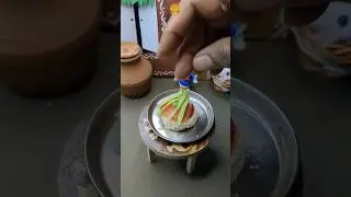 Miniature burger mini burger recipe in Mini Kitchen world #trending #ytshorts #shorts #reels #mini