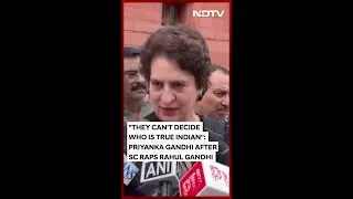 Priyanka Gandhi After Top Court Raps Rahul Gandhi: 