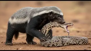 Three Predators, One Battlefield: Honey Badger, Hyena & Snake | Wild Africa Documentary