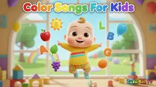 Color Songs For Kids with Zuzu &ndash; Fun Toddler Learning & Interactive Nursery Rhyme