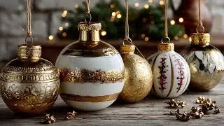 Luxury on a Budget: DIY Elegant Christmas Ornaments That Look Designer