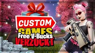 🔴 Fortnite V-BUCKS TURNIER 🎁 Custom Games & Mini Games & Reload 😱