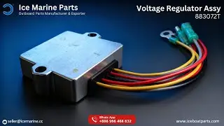 ⚡ Voltage Regulator Assembly for Mercury Outboard | OEM 883072T | 6-Wire Type