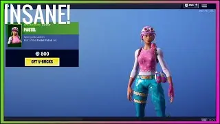 TFUE & STREAMERS REACT TO NEW!! EASTER PASTEL SKIN SPOUT PICKAXE  SPRING PARTY WRAP