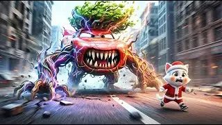 Chaos erupts over the mcqueen tree ghost - The secret curtain is revealed | Ai cat story