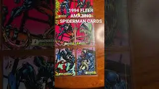 1994 FLEER AMAZING SPIDERMAN CARDS #marvel #spiderman #cards