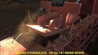 High Density Steel Scrap Baling Press Machine #hydraulic #machine