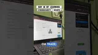 Day 18 | CIA Triad Explained 🔐 #cybersecurity #devops #beginner #money #hacker
