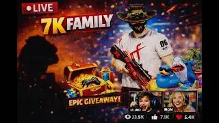 ROAD TO 7K FAMILY DAY 37 Free Fire Live TAMIL🔥 Play With Subscribers | Giveaway Matches #freefire