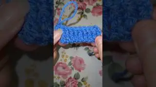 Astuce crochet : Bride en relief avant ultra facile 🧶✨ #crochet #crocheting #crochettutorial