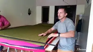COMO ENFESTAR O TECIDO ANTES DE CORTAR! *ROUPAS*