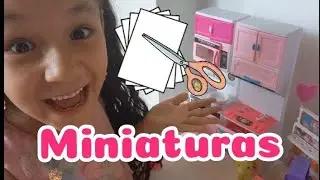 Miniaturas de papel - casa mu&ntilde;ecas- manualidades✂️🗒🏩💖 