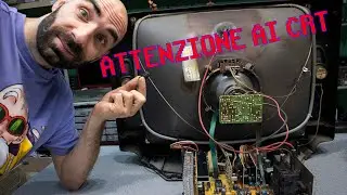 Come è fatto un Tubo Catodico? Maledetti condensatori!@Bebbo's Lab