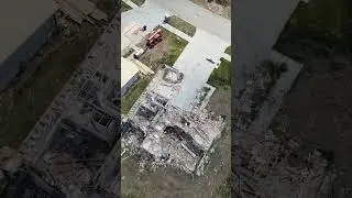 Inspections - Tornado Disaster Clean-Up Progress Report Drone Video