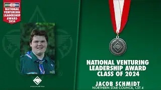 2024 National Venturing Leadership Award Recipient Jacob Schmidt