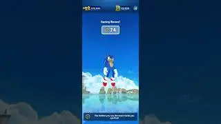 Sonic Dash run as movie sonic #sonic #sonicthehedgehog #sonicgames