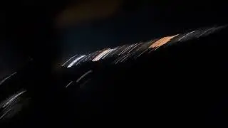 UAP?? Strange glowing fireball in night sky