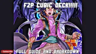 HOW TO MAKE A CUBIC DECK YUGI-OH DUEL LINKS *** Complete Guide and breakdown !!!!!