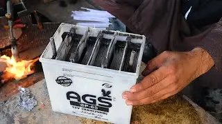 Dead Old Lead Battery Restoration | Amazing Technique Of Repairing Old Battery
